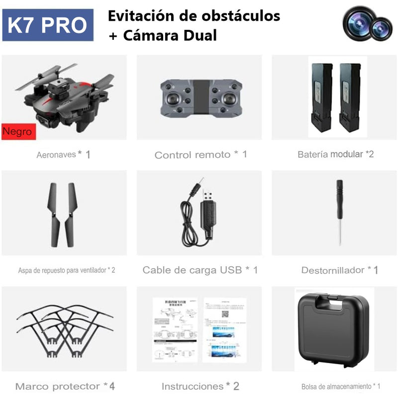 🛩️ Nuevo Dron PRO Doble Camara + Maletín de Regalo y 2 Baterias Extra - ⏰ ÚLTIMO DÍA DE OFERTA ⏰