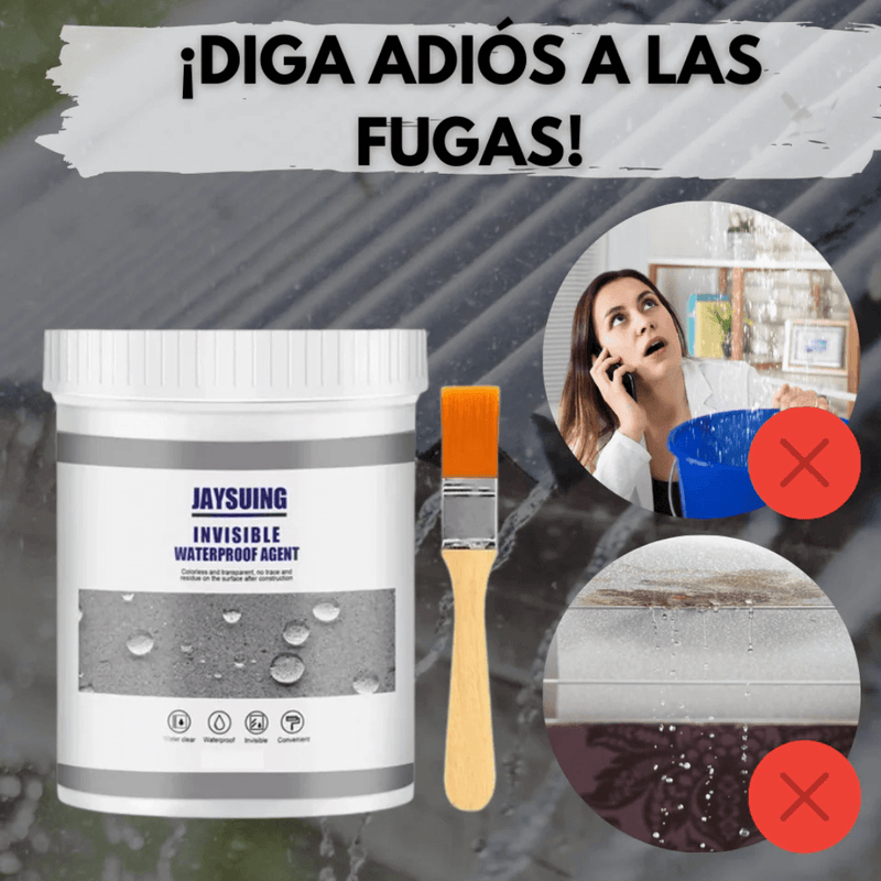 Sellador Impermeable de Grietas y Fugas - Pague 1 y lleve GRATIS Brocha + 250ML | SOLO HOY🔥