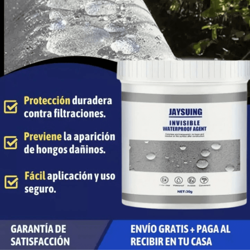 Sellador Impermeable de Grietas y Fugas - Pague 1 y lleve GRATIS Brocha + 250ML | SOLO HOY🔥