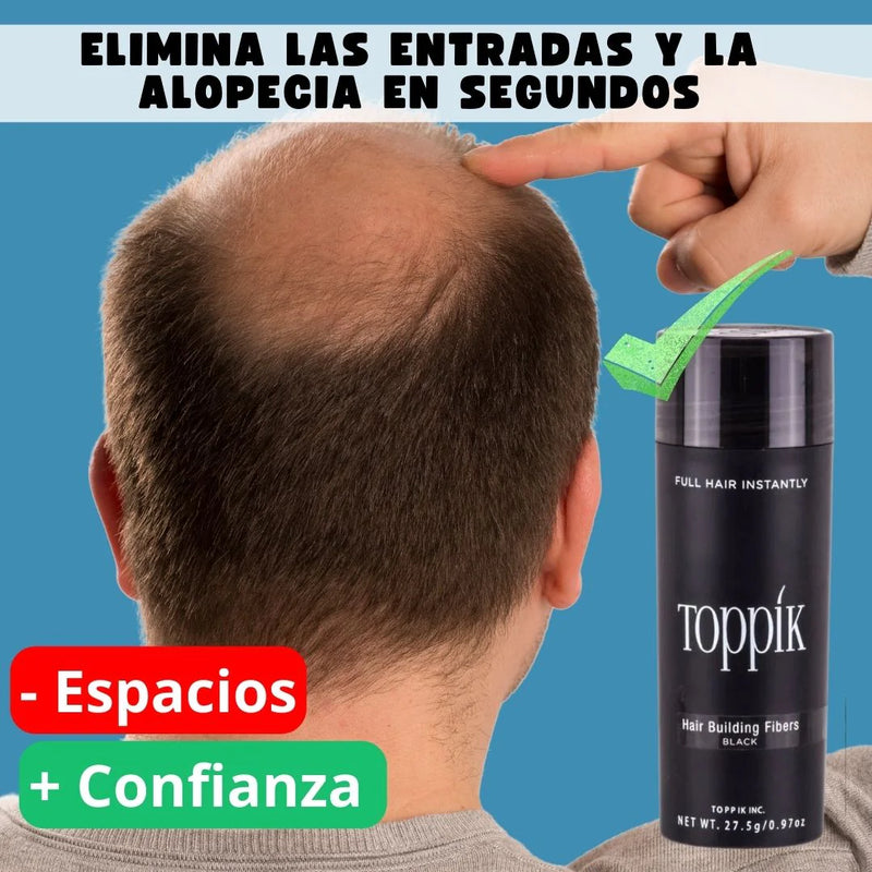 ¡Toppik + Aplicador! COMBO 2 en 1! Fibras De Queratina Para El Cabello 💥